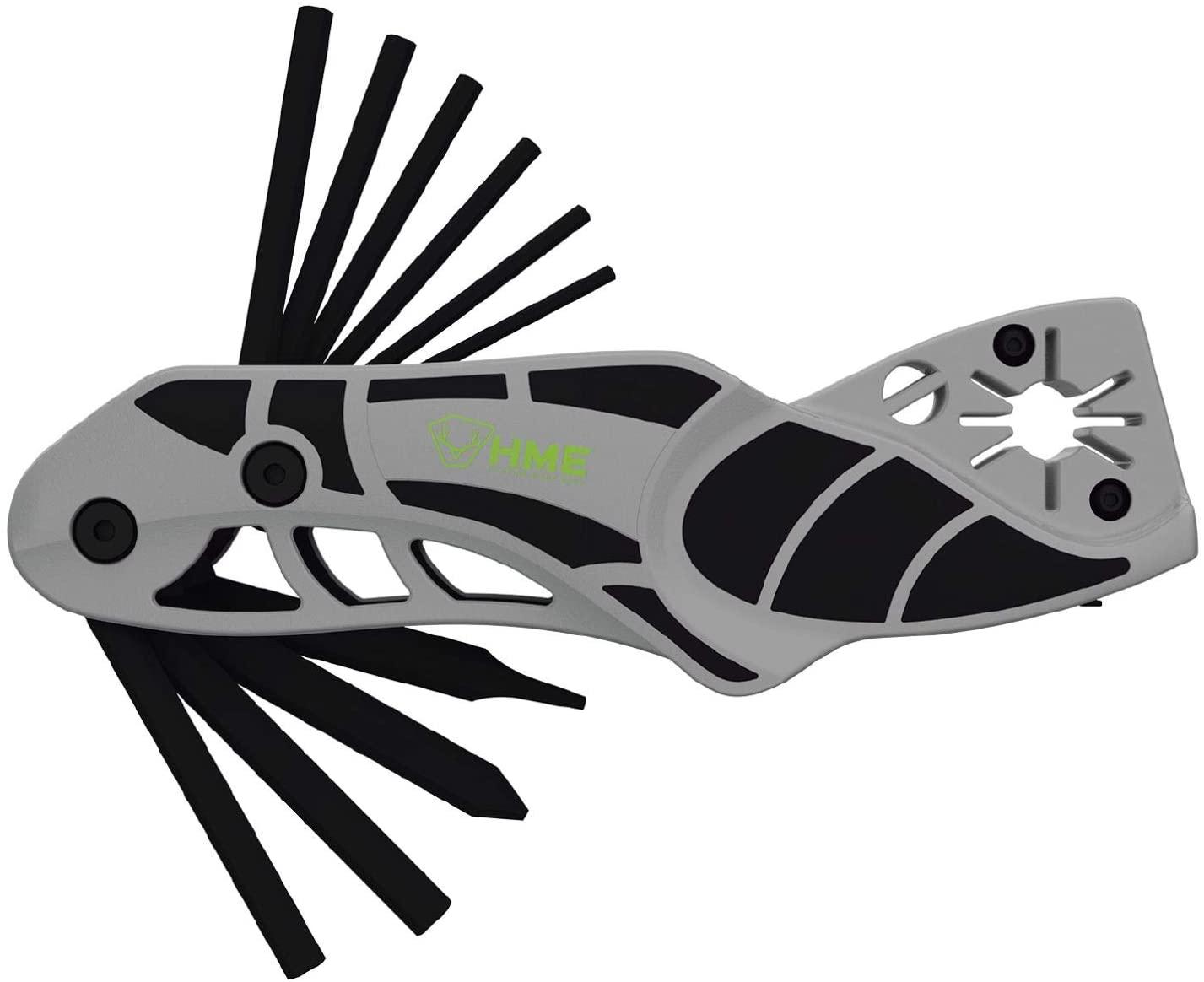 DNZ Products HMEATWRBH 14-In-1 Archery Multi-Tool Black/Gray Metal Folding - View 2