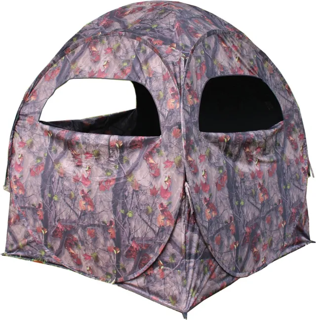 GSM Outdoors Spring Steel 75 Blind Pop-Up Shoot-Through Mesh Two-Person - View 2