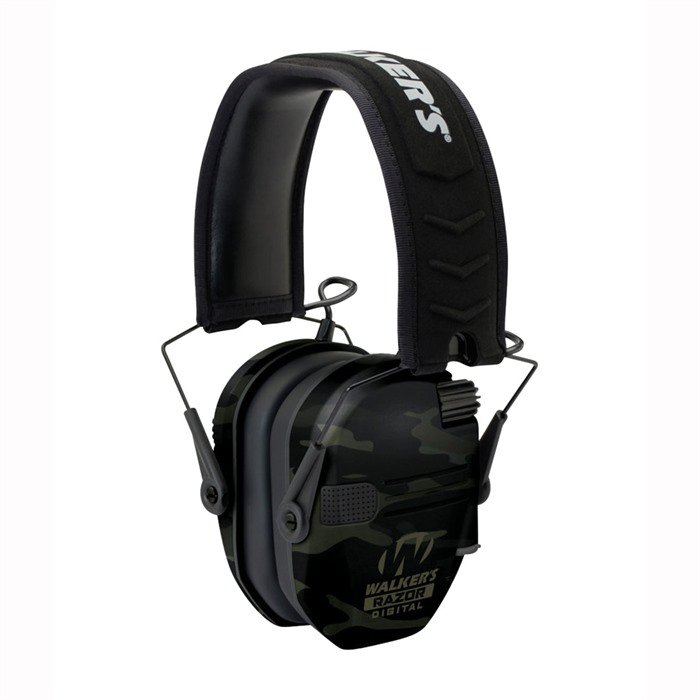 Walker's GWPDRSEMMCCG Razor PRO Digital Earmuff 23 dB Multi-Cam/Black - View 2