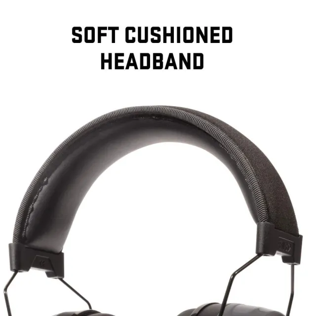 Allen 4124 Ultrax Heavy Sound 26 dB Gray Over-the-Head Earmuff - View 2