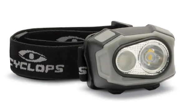 GSM Outdoors Cyclops 400 Lumen Rechargeable LED Headlamp - View 2