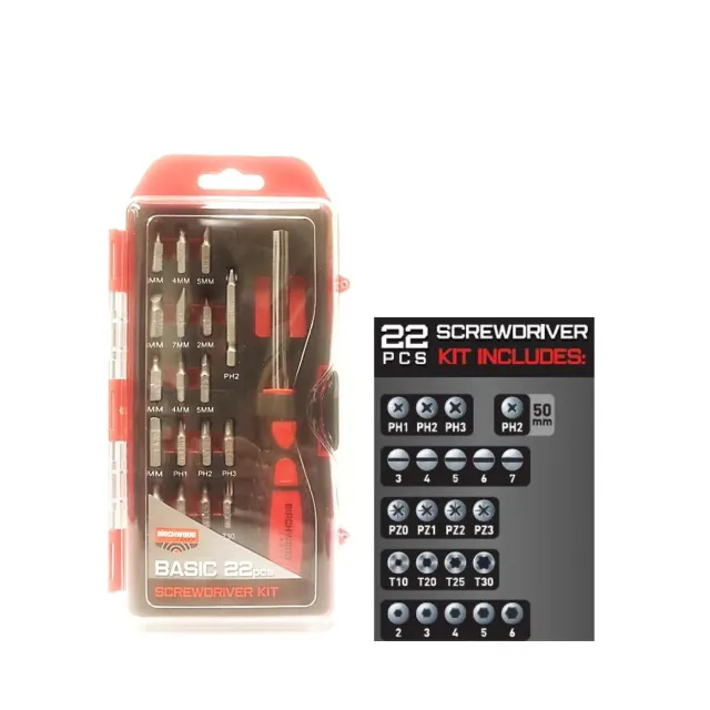 Birchwood Casey BSDS Basic Screwdriver Kit 22 Pieces Includes... - View 2