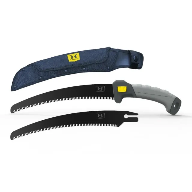 Hawk HWKPBSAW 11" Pruning Saw, SK5 Carbon Steel, Black Titanium Finish - View 2