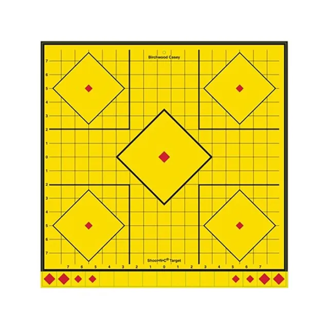 Birchwood Casey LRSIT-5PK Long Range Self-Adhesive Paper Yellow 17.75" - View 2