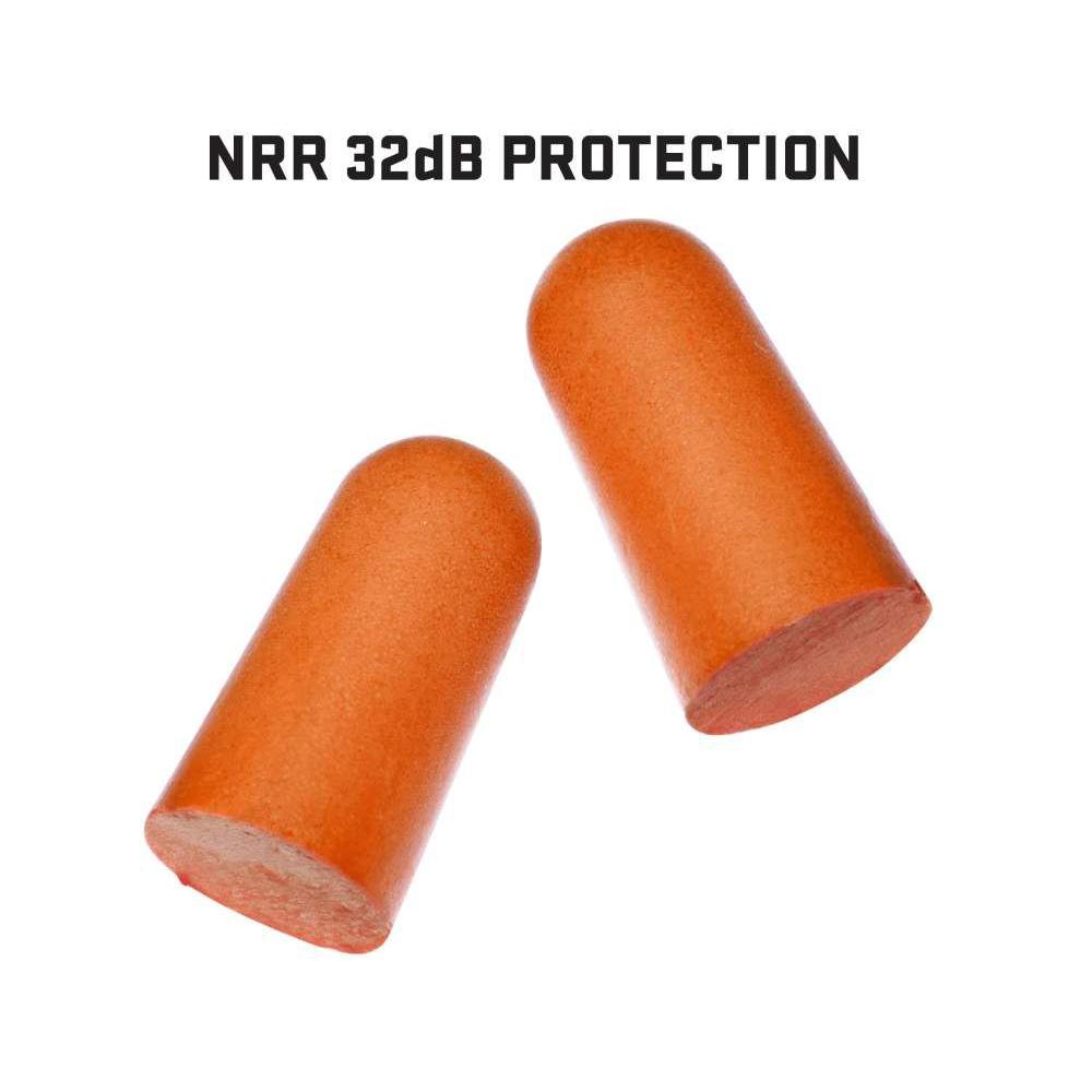 Allen ULTRX Foam Ear Plugs 32dB Orange 50 Pairs - View 2
