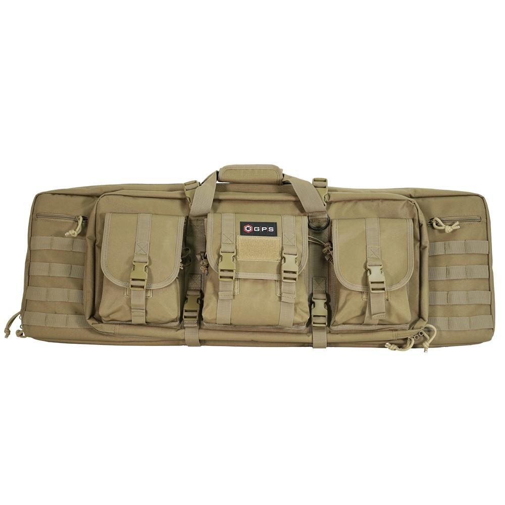 GPS DRC36FDE Double Rifle Case 36 In Flat Dark Earth 600D Polyester - View 2
