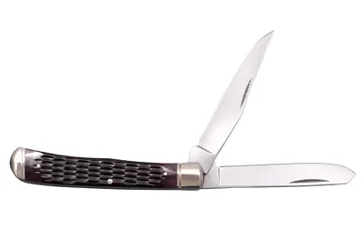 Cold Steel CSFLTRPRJ Trapper 3" Folding Clip-Spey Plain 8Cr13MoV SS Bla... - View 2
