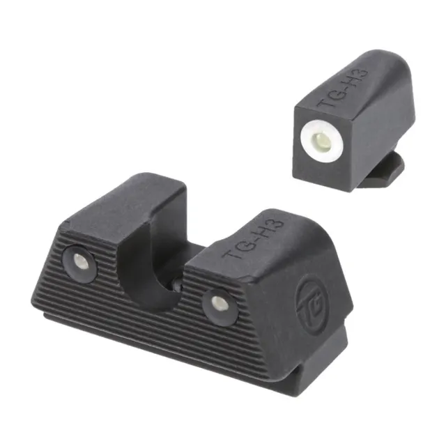 TruGlo Tritium X Glock Sight Set Glock 24 Green/White Nitride - View 2