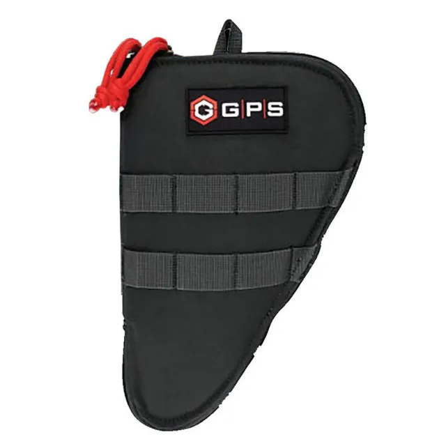 G-Outdoors GPS-1004CPCB Contoured Pistol Case Black Lockable Zipper 4" - View 2