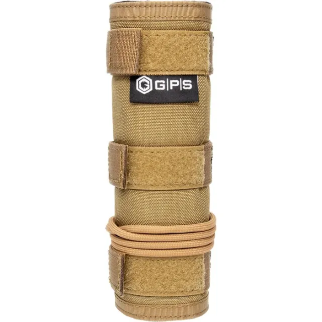 GPS Tactical Suppressor Cover 6'' Tan 1000D Nylon Heat Resistant Fiberglass Silicon - View 2