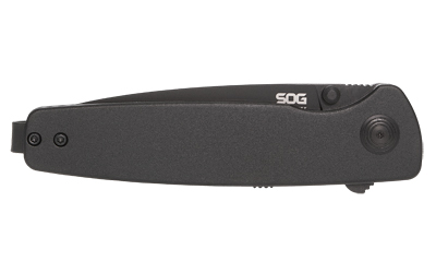 SOG Twitch III 3.1" Drop Point Blade Black Aluminum Handle - View 4