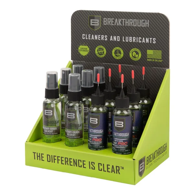 Allen Breakthrough Clean Technologies Cleaner and Lubricant Mini 12 Pack Display - View 2