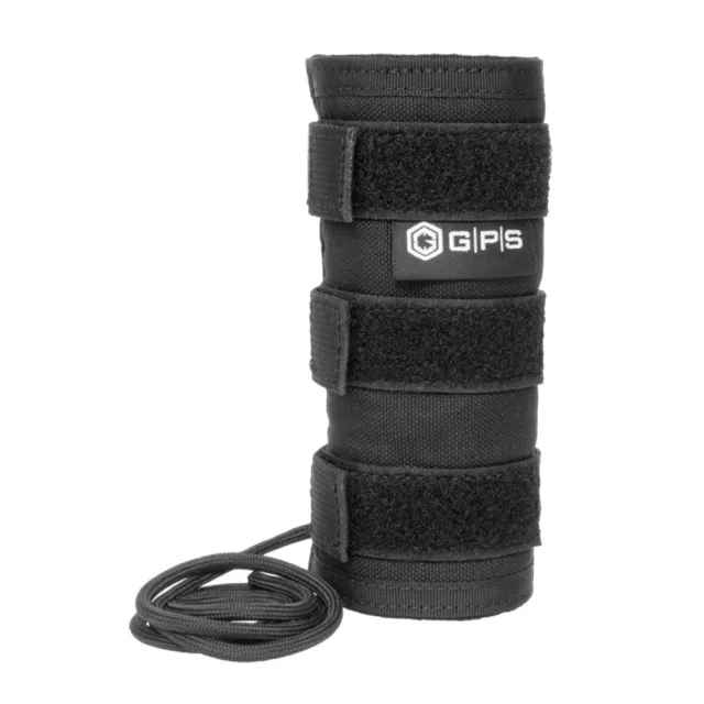 GSM Outdoors GPST8006B 6In Heat-Resistant Suppressor Cover Black - View 2