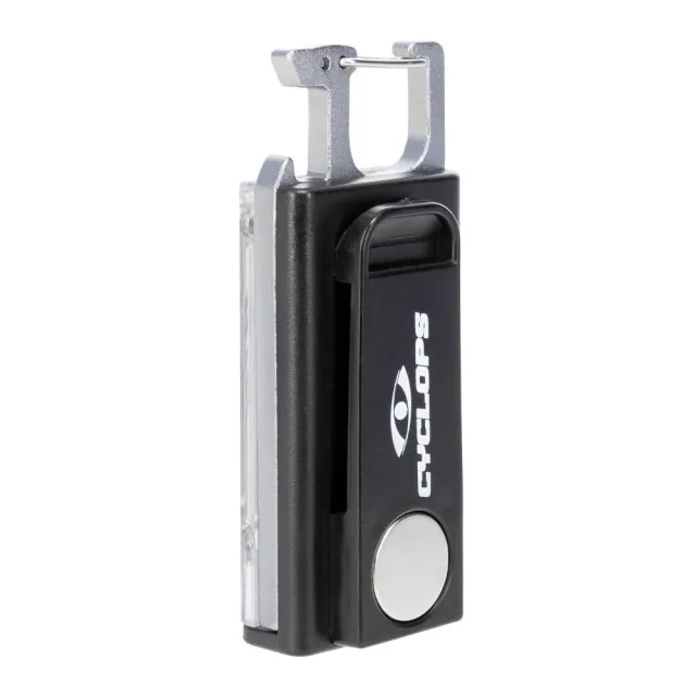 Cyclops CYC-FLSHCLIP Flash Clip 300 Lumens LED Black Keychain Opener - View 2