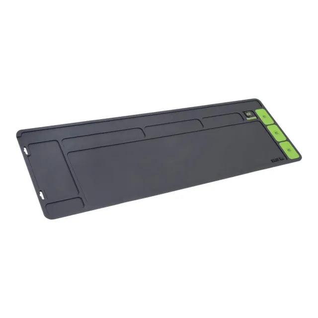 Breakthrough Clean BT-SGM-R Shield Mat Gray/Green PVC 35.88"x11.88" - View 2
