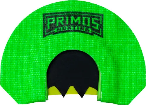 Primos PS1263 Diaphragm Call 3 Reed Barracuda Cut Green Plastic - View 2