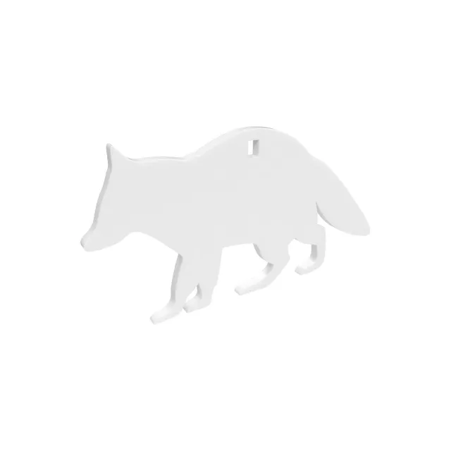 Birchwood Casey BC-47710 AR500 12In 3/8In Steel Raccoon Target White - View 2