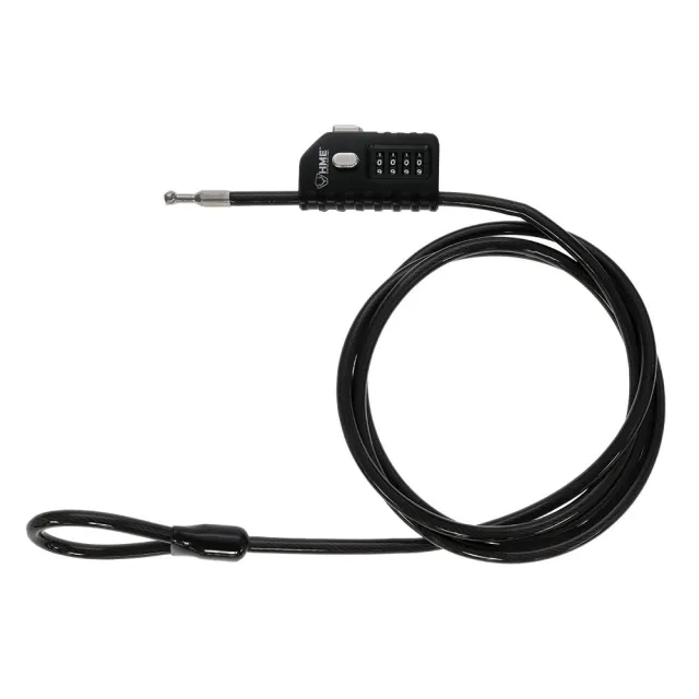 HME HME-TCCL Combination Cable Lock, Durable Security Lock - View 2