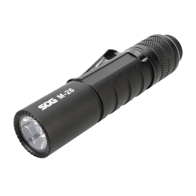 SOG M-26 Flashlight SOG-59-65-05-57 1300 Lumens Black 175m Beam Distance - View 2
