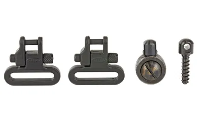 Allen 14430 Shotgun Sling Swivel Set 1 In Black For Pump/Semi-Auto - View 2