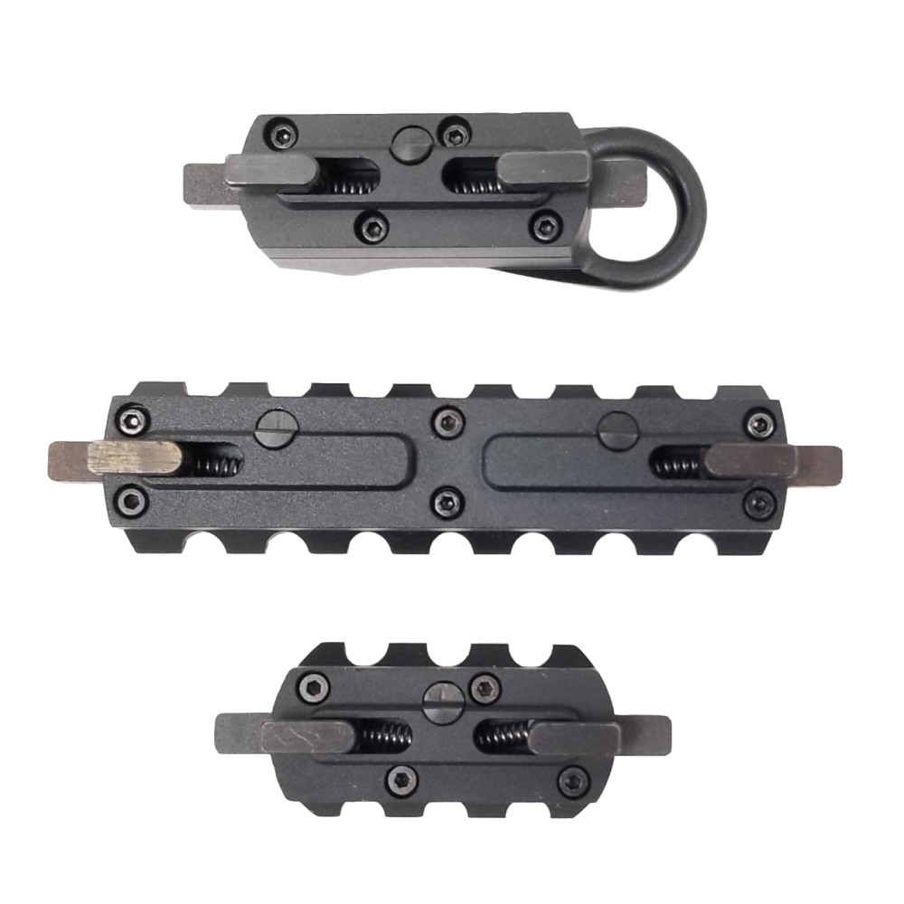 Sylvan Arms RC300 3-Piece Rail Combo Pack, M-Lok, 6061-T6 Aluminum, Black - View 2