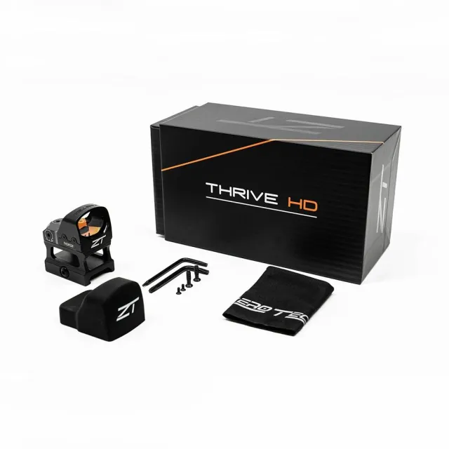 ZeroTech Thrive HD THDRS28GL 3 MOA Green Dot Reflex Sight 28x20mm Black - View 2