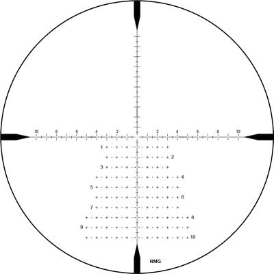 ZeroTech VG5256F Vengeance 5-25x56mm 34mm Tube RMG Reticle Black - View 2