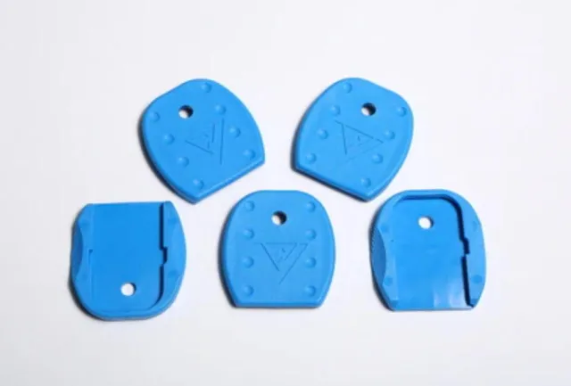 TangoDown VTMFP-001 BLU Tactical Magazine Floor Plates Glock 19 Blue - View 2
