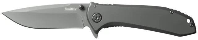 Smith's Caprella 346 2.95 In Part Serrated Drop Point SS Blade - View 2