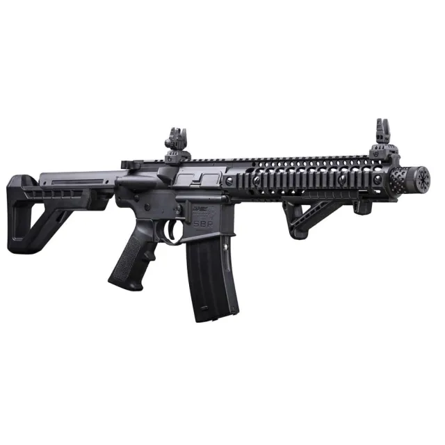 Crosman DSBR DPMS SBR Air Rifle Black BB Gun 430fps - View 2