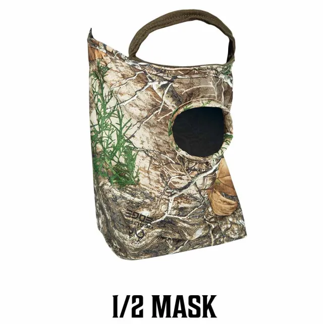 Primos PS6667 Realtree Edge Neoprene 1/2 Face Mask One Size - View 2