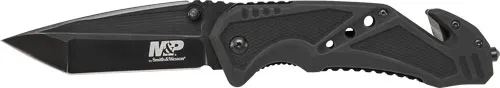Smith & Wesson SWMP11BCP M&P Tanto 3.80 in Black G10 Folding Knife - View 2