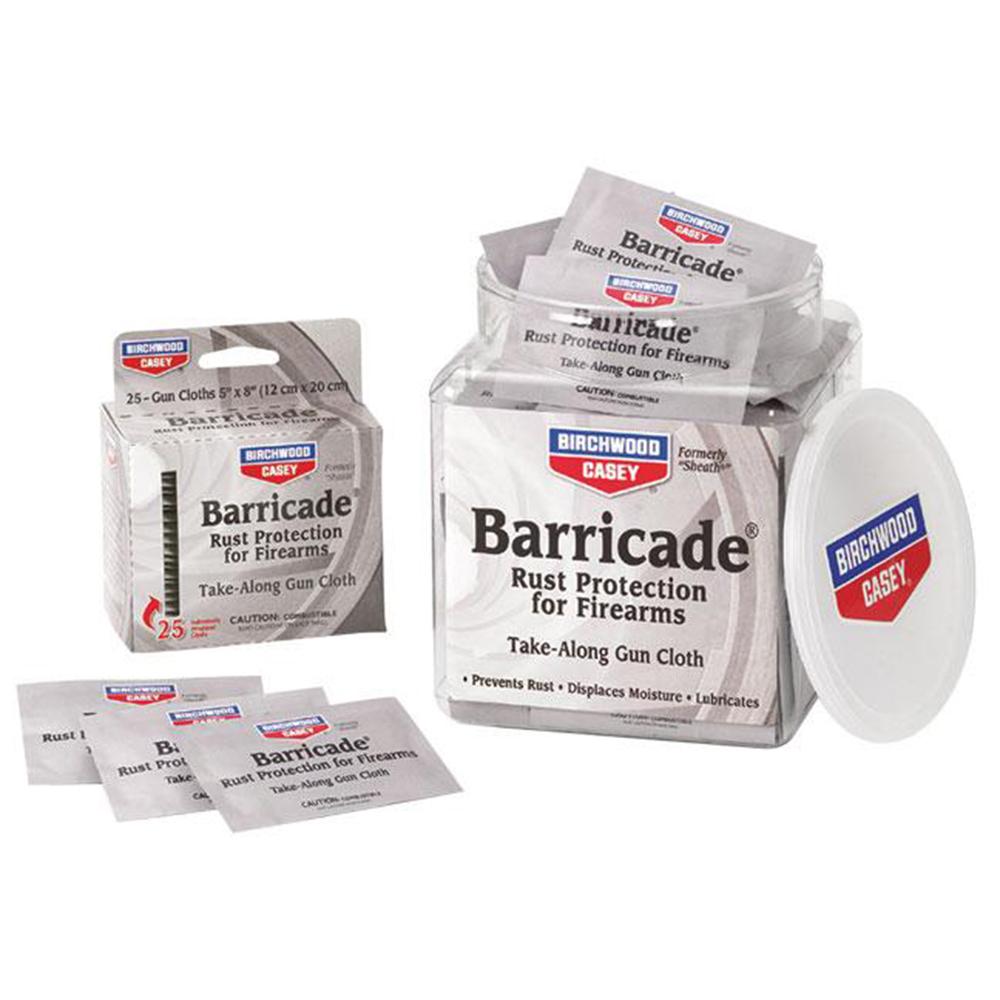 Birchwood Casey 33025 Gun Cloths 25pk 5x8 Cleaning - View 2