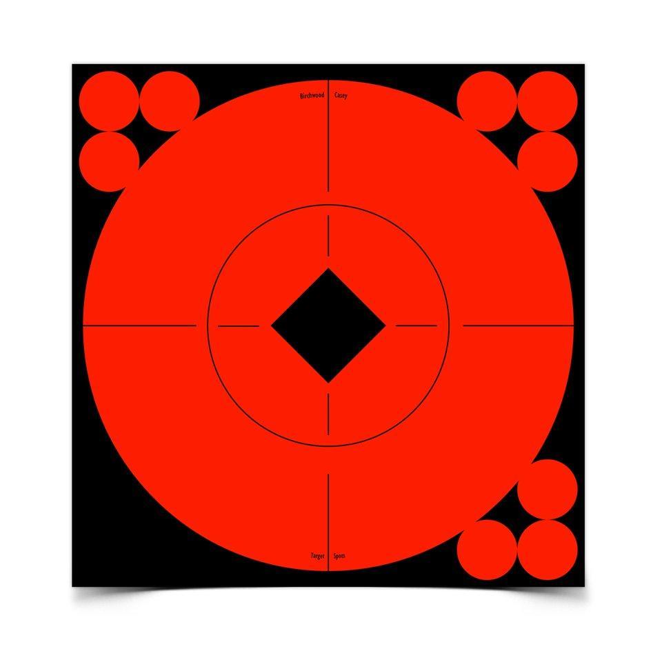 Birchwood Casey BC-33906 Target Spots 6 in Red Self-Adhesive 10 Pack - View 2