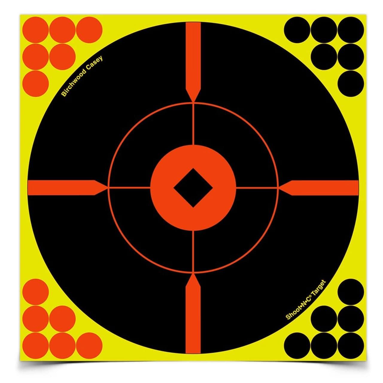 Birchwood Casey Shoot-N-C 12" Bullseye Adhesive Paper Target 100 Pack - View 2