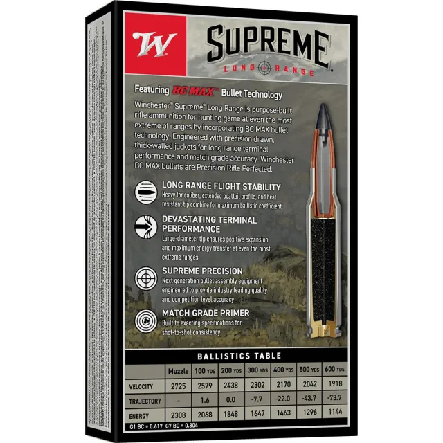 WIN SUPREME LR BC MAX 6.5CREED 140GR 20/10 - View 2
