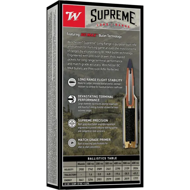 WIN SUPREME LR BC MAX 300WSM 195GR 20/10 - View 2
