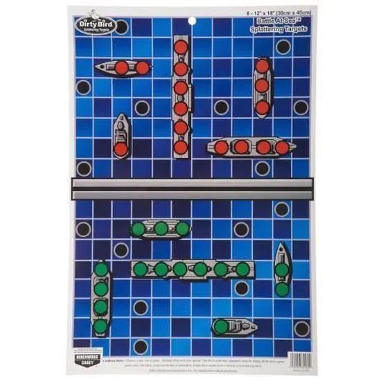 Birchwood Casey 35560 Pregame Self-Adhesive Battle at Sea 12x18 8 Per Pkg - View 2