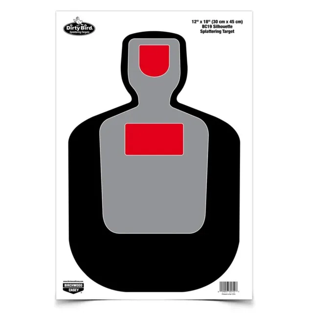 Birchwood Casey 35717 Dirty Bird Target 12 in x 18 in 8 Pack Silhouette - View 2