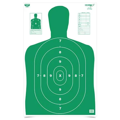 Birchwood Casey 37017 EZE-Scorer BC-27 Silhouette Paper 23" x 35" Multi-Color 100 Per Pkg - View 2