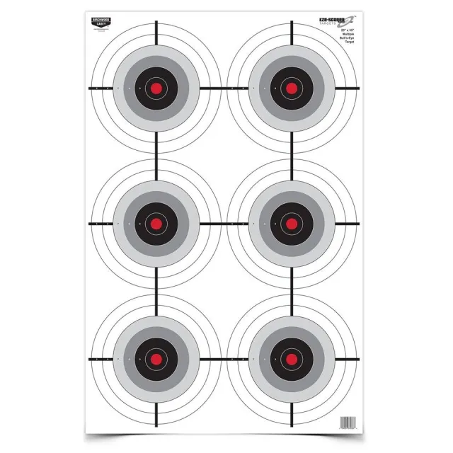 Birchwood Casey 37037 EZE-Scorer Bullseye Paper Hanging Universal 23"... - View 2