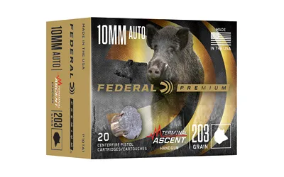 Federal Premium Ammunition P10TA1 Terminal Ascent HG 10mm Auto 203gr - View 2