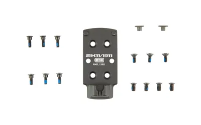 C&H KMBR-2K11-RSH-RSR Kimber 2K11 Trijicon RMR/SRO Mount Plate - View 2