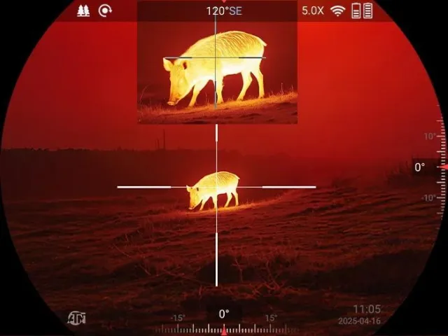 ATN THOR 6 Elite Thermal 2-16x 640x512 LRF Optics - View 2