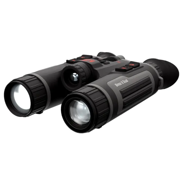 ATN Binox 6 Dual 256 LRF Thermal Binoculars 6-48x, 256X192 BLKw/Day,Night,Twilight 4K UHD &LRF - View 2