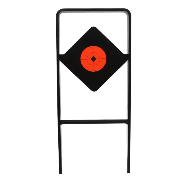 Birchwood Casey Ace of Diamonds AR500 Target 8 In Spinner Black Red 47340 - View 2