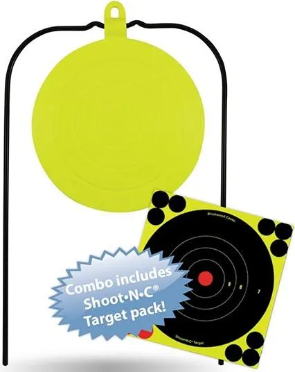 Birchwood Casey Ground Strike Combo Target .22 8 In Plate 12-6 In Shoot-N-C - View 2