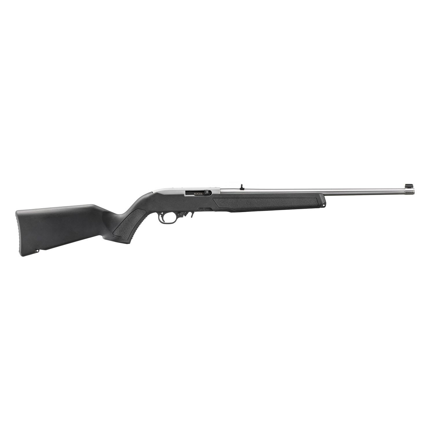 Ruger 32006 10/22 Carbine 22 LR 18.5" Satin Stainless Rifle - View 2