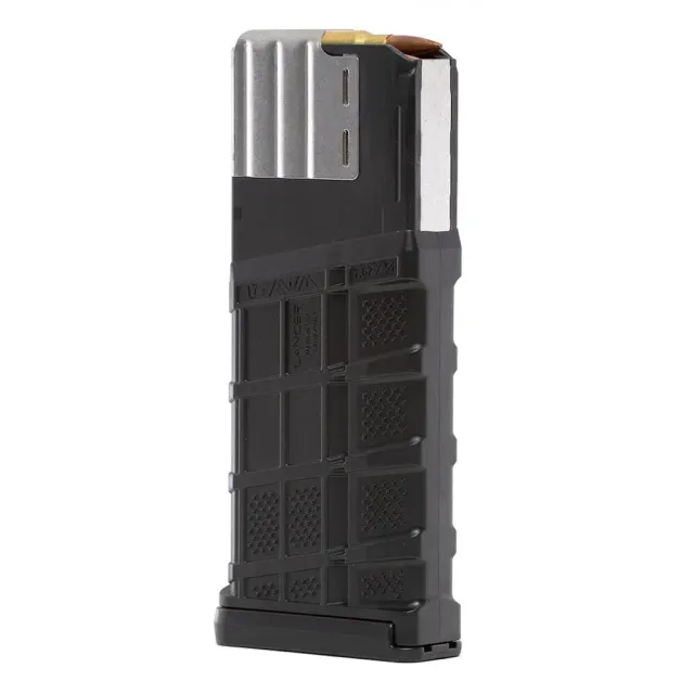 LANCER MAGAZINE L7AWM SR-25 7.62X51 25RD OPAQUE BLACK - View 2