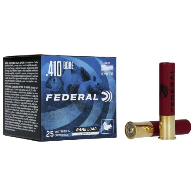 Federal H41275 Game-Shok 410 Gauge 2.5 in 0.5 oz 7.5 Shot 25 Per Box - View 2